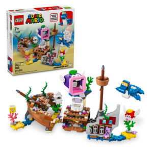 Lego Super Mario Dorrie's Sunken Shipwreck Adventure Expansion Set 71432
